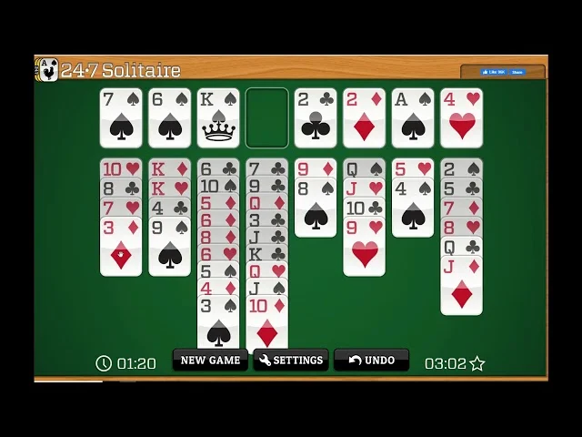 Freecell solitaire play it online