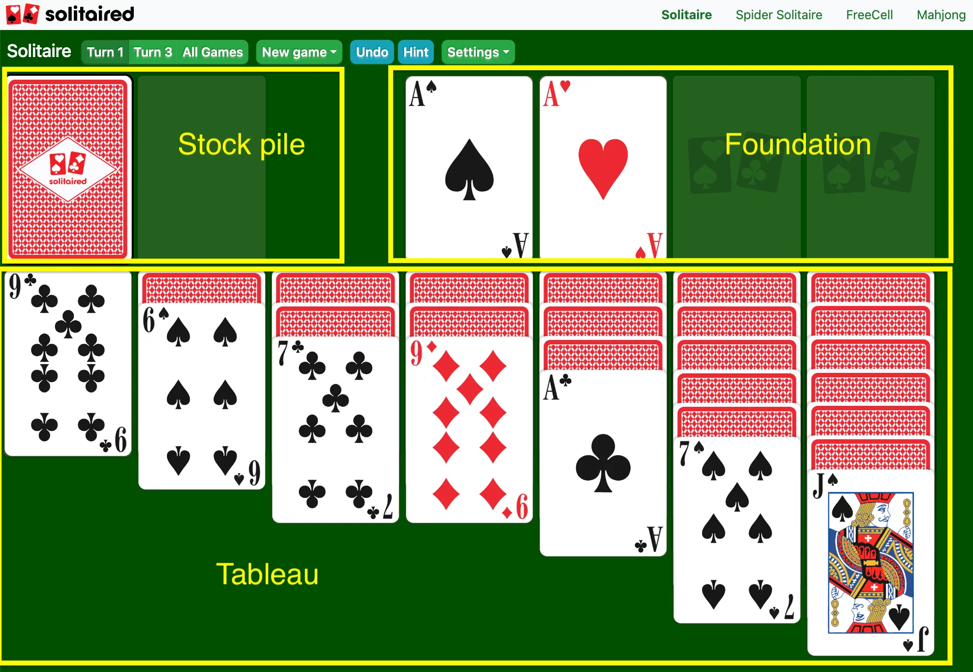 Solitaire 247 yukon